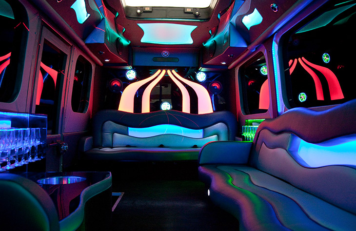 Party limo bus hire