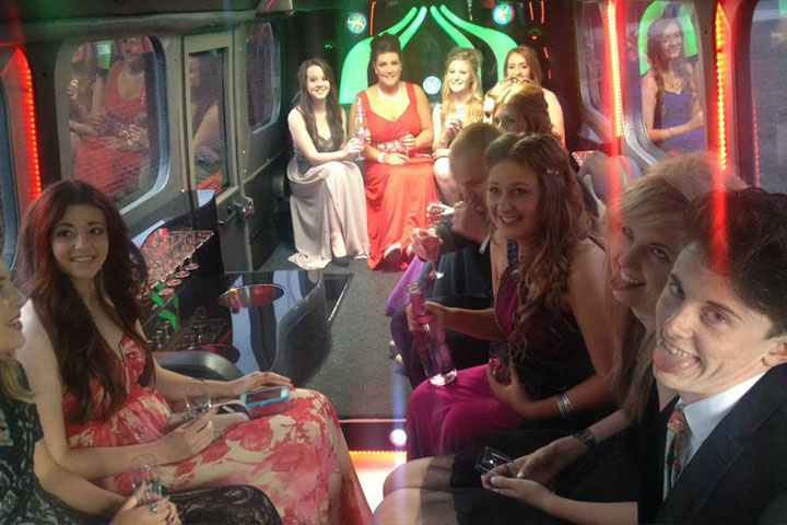 Birthday Party Limo Bus